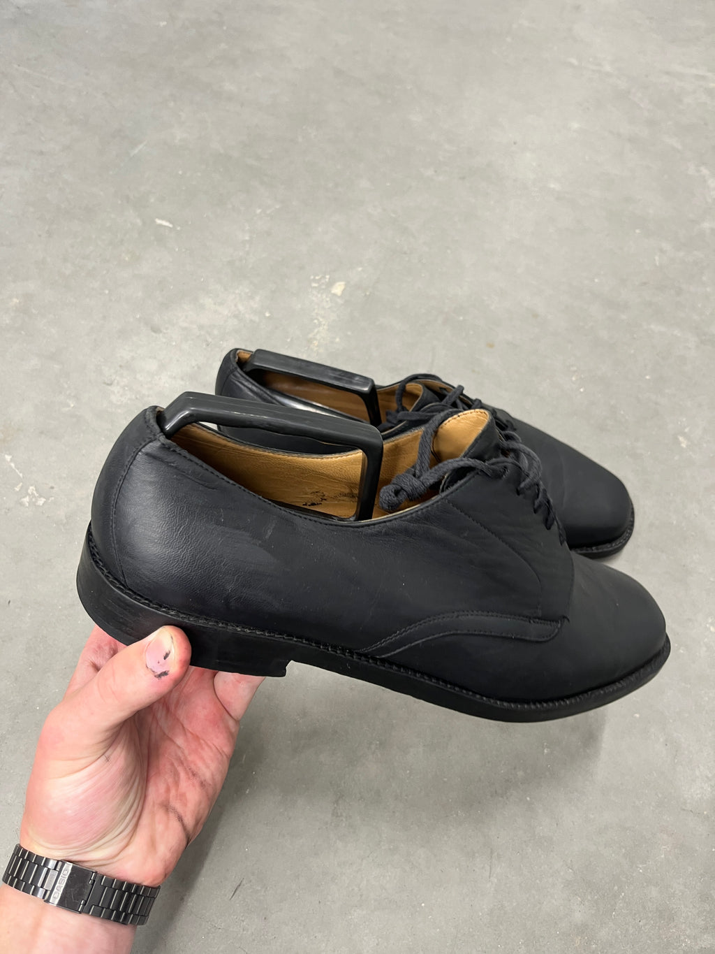 Vintage Bally Oxford Shoes — Made in Switzerland
