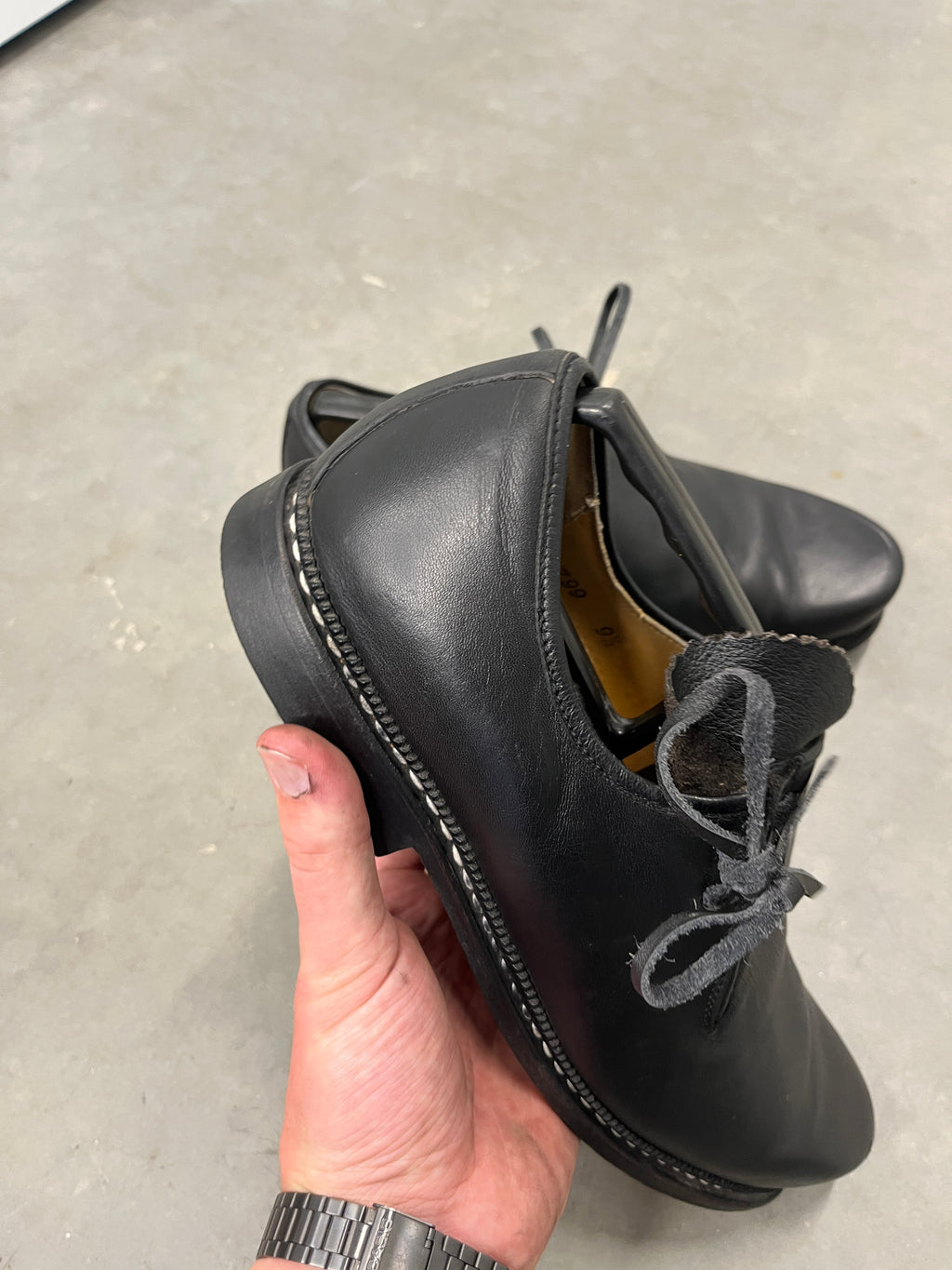 Vintage Meindl Leather Derby Shoes — Bavarian Handcraft що