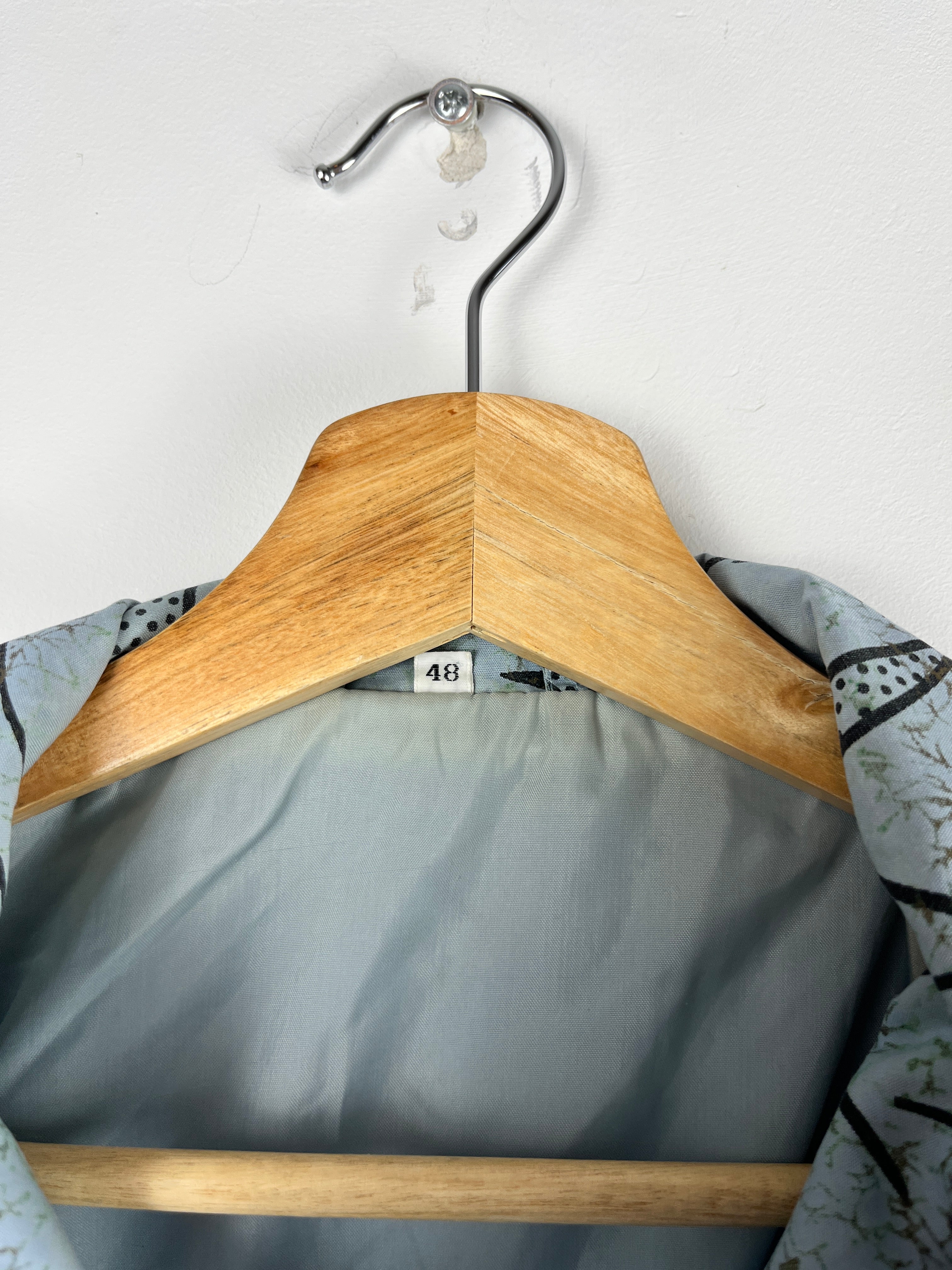 C&A Vintage Abstract Print Jacket — Size M