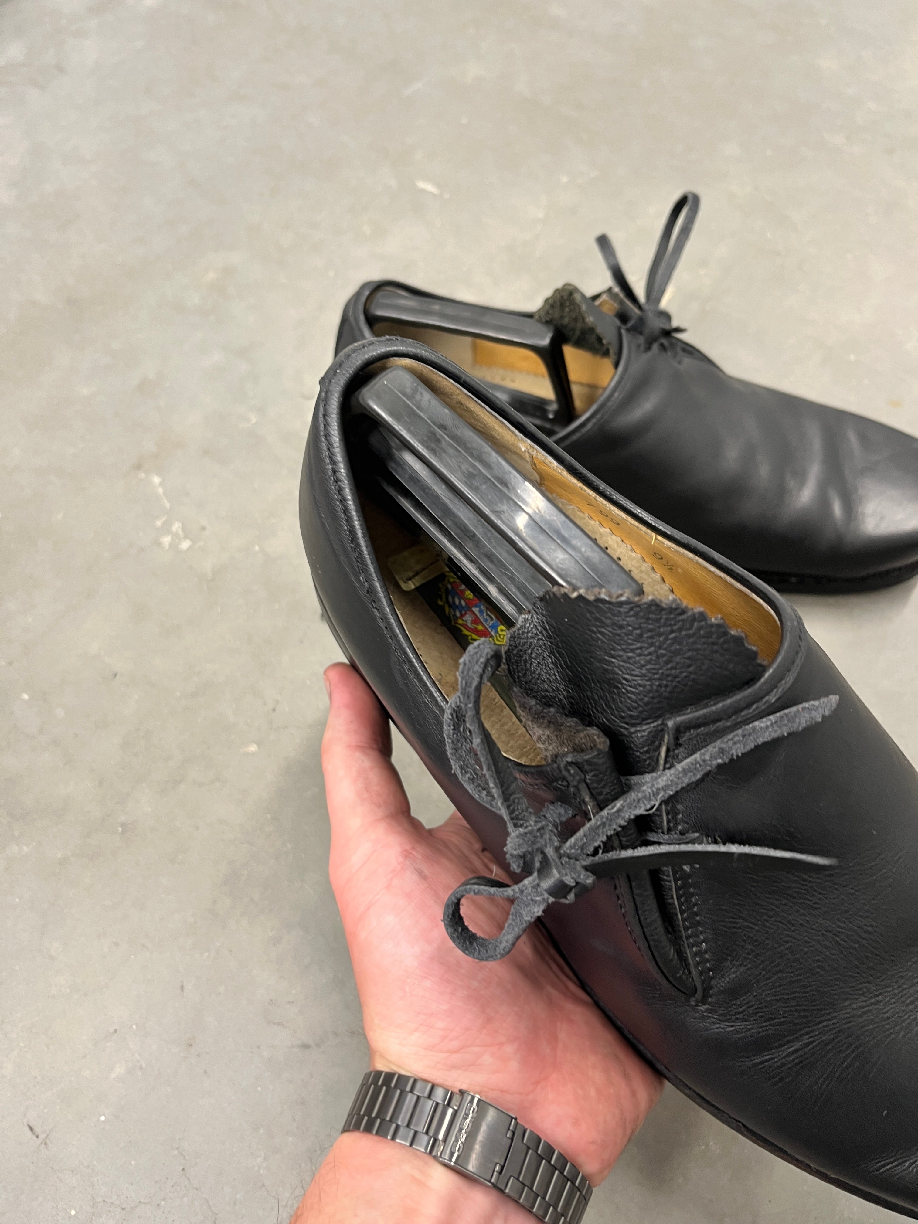 Vintage Meindl Leather Derby Shoes — Bavarian Handcraft що