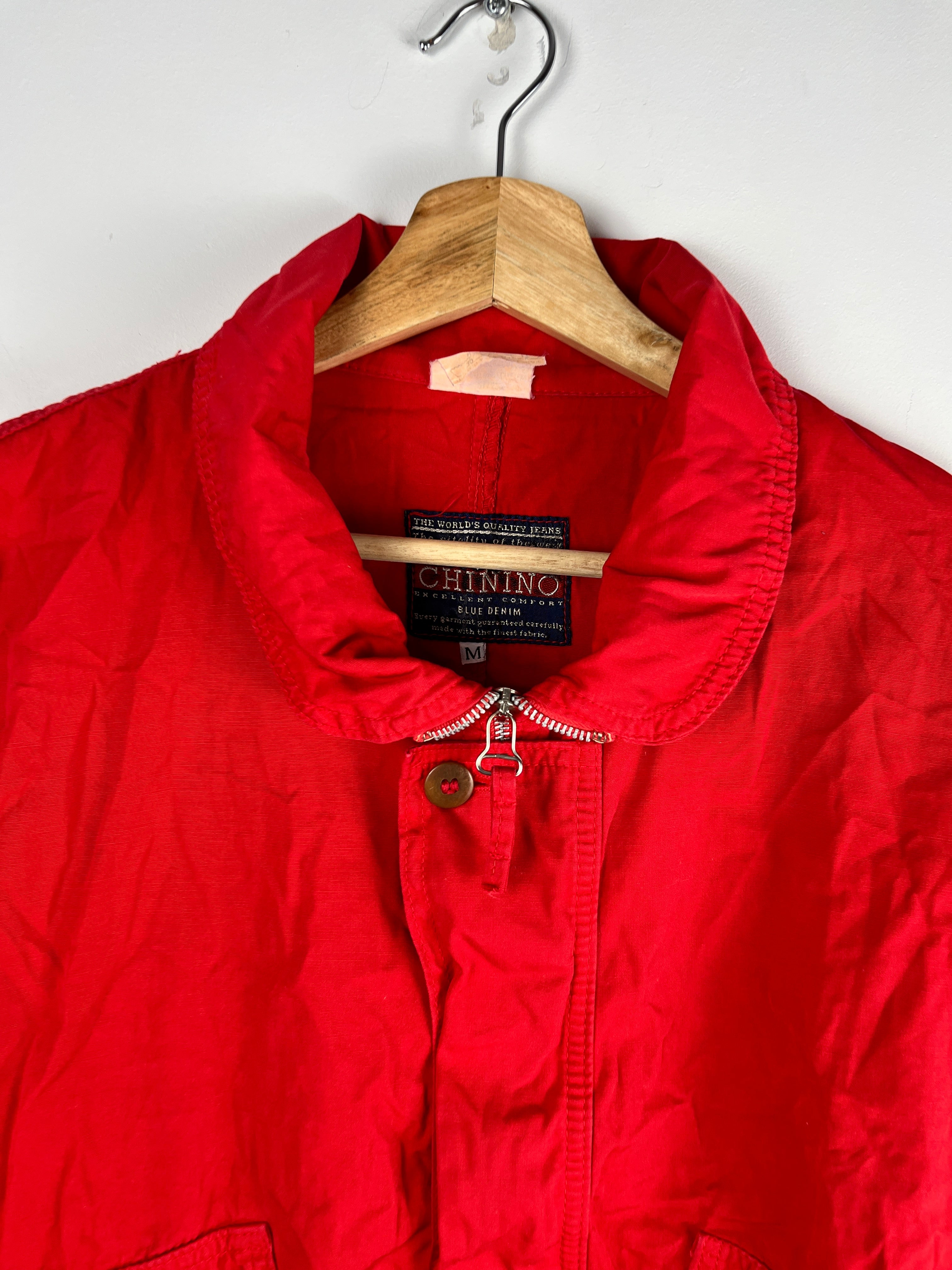 Vintage Red Chinino Jacket – Size M
