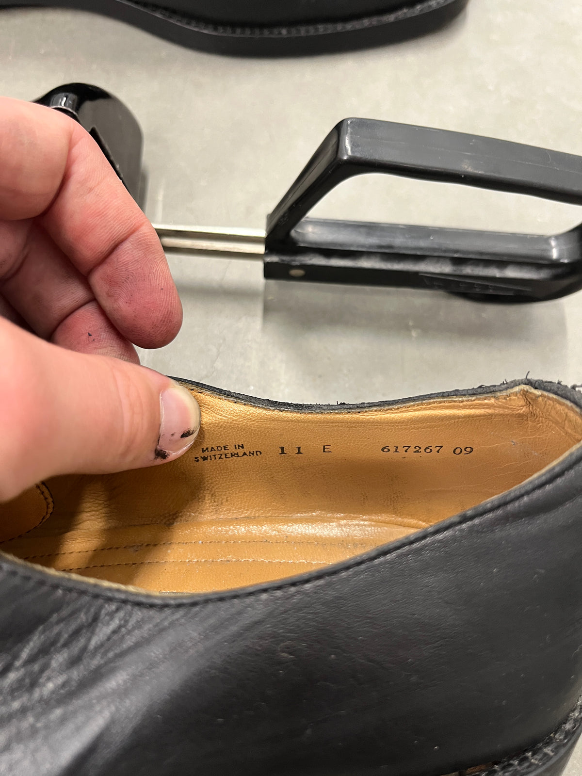 Vintage Bally Oxford Shoes — Made in Switzerland