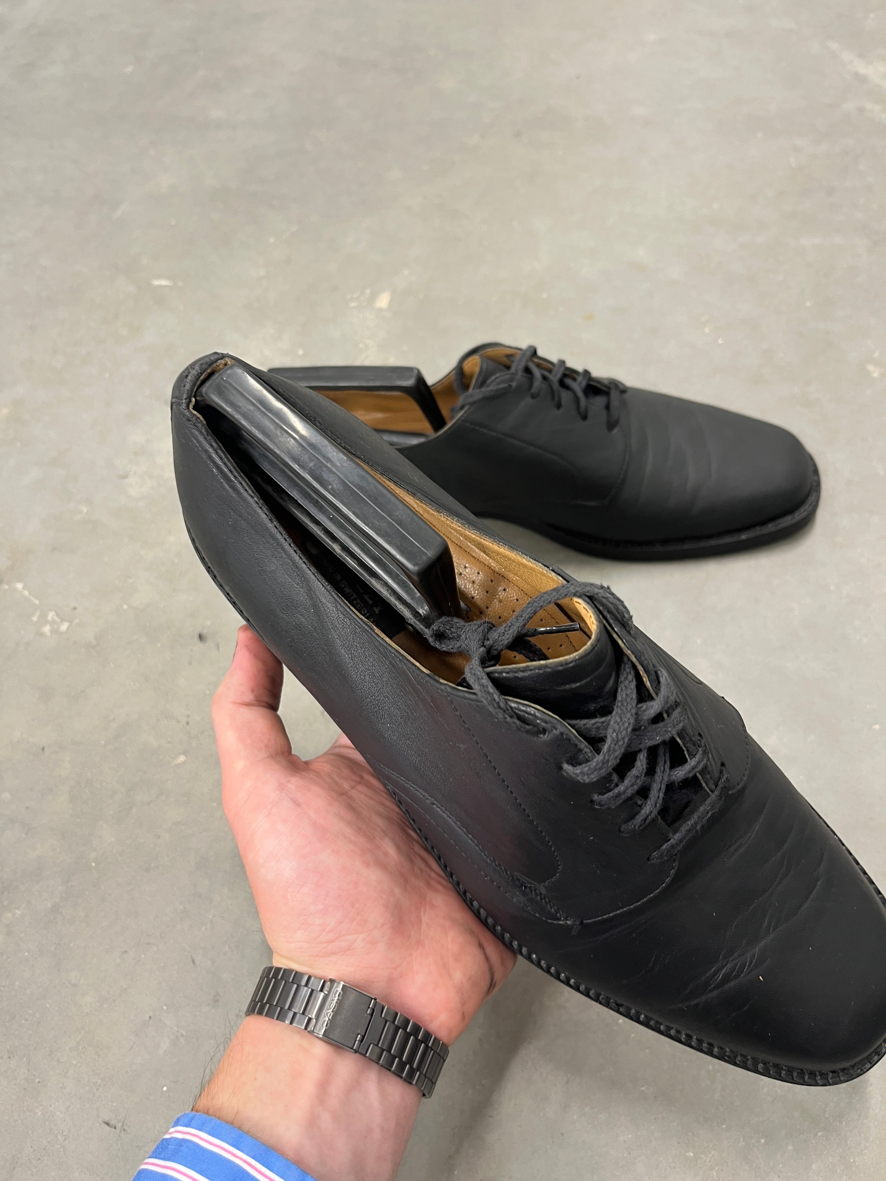 Vintage Bally Oxford Shoes — Made in Switzerland