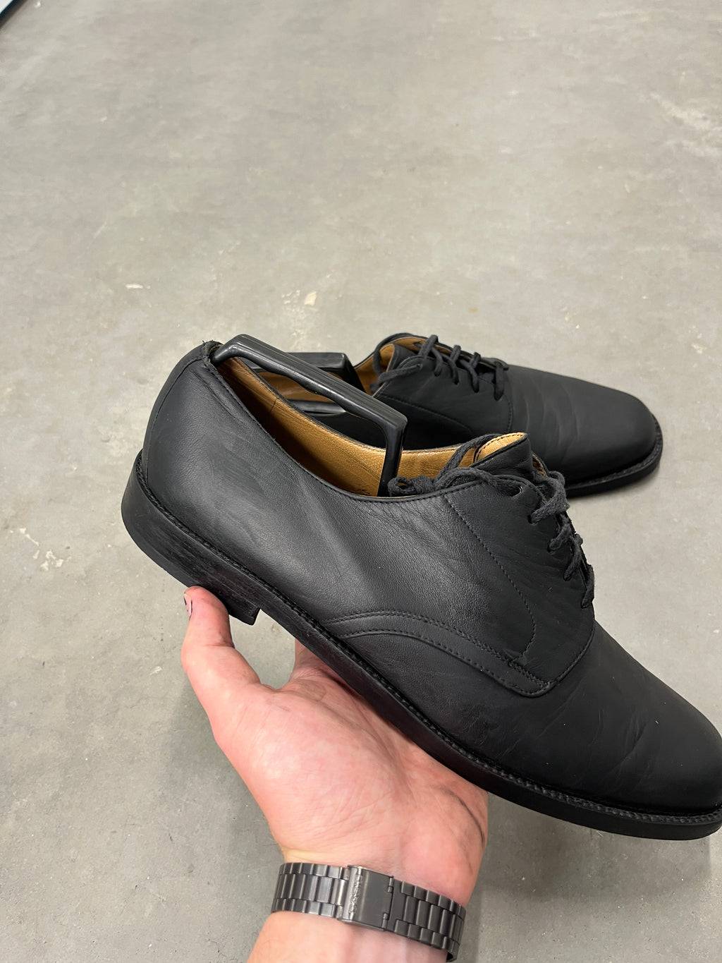 Vintage Bally Oxford Shoes — Made in Switzerland