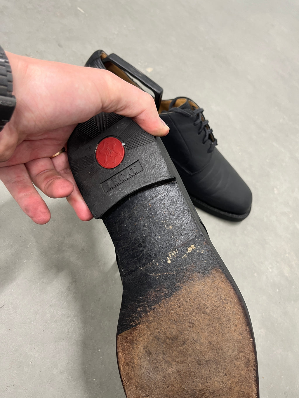 Vintage Bally Oxford Shoes — Made in Switzerland