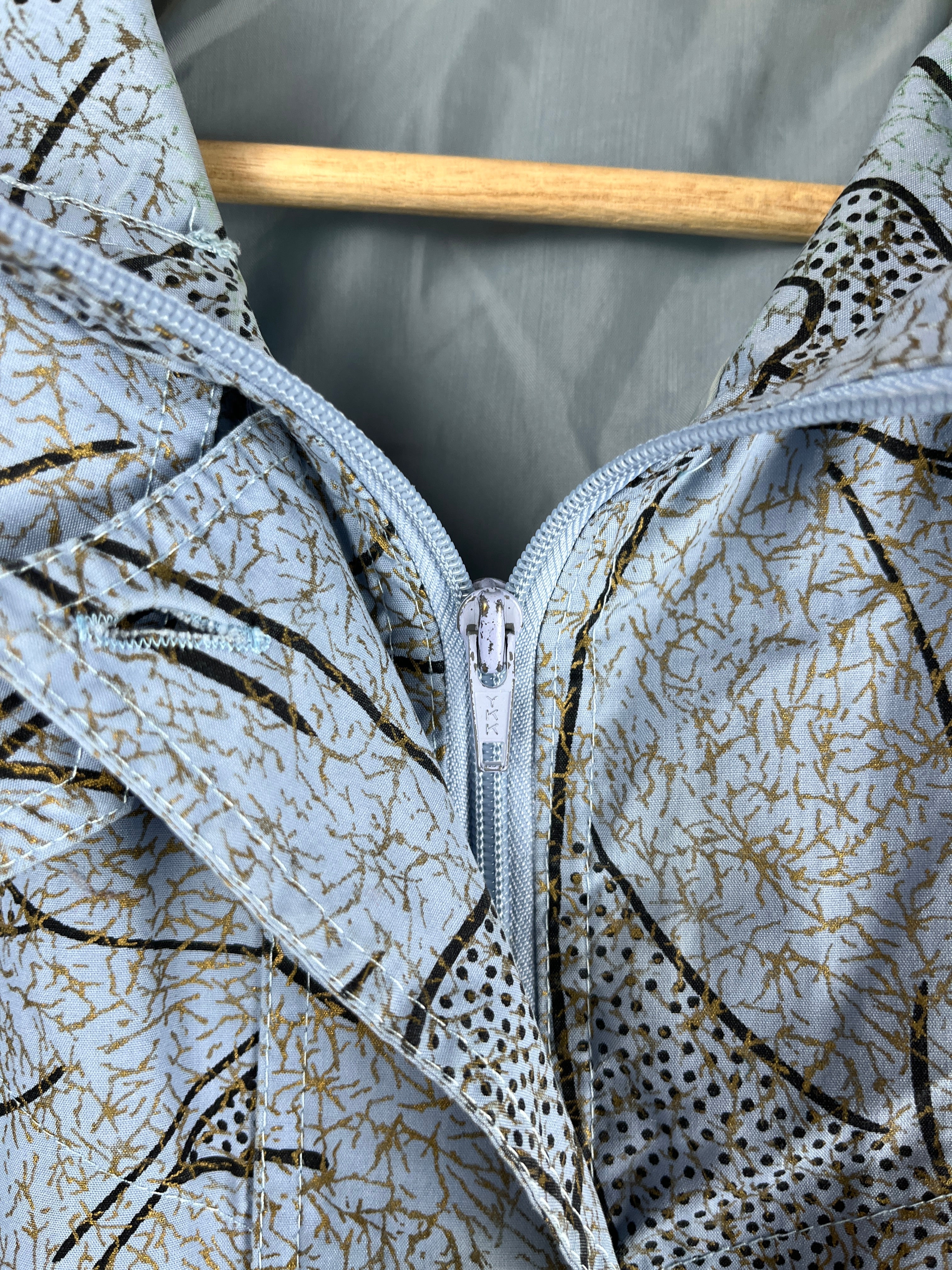 C&A Vintage Abstract Print Jacket — Size M